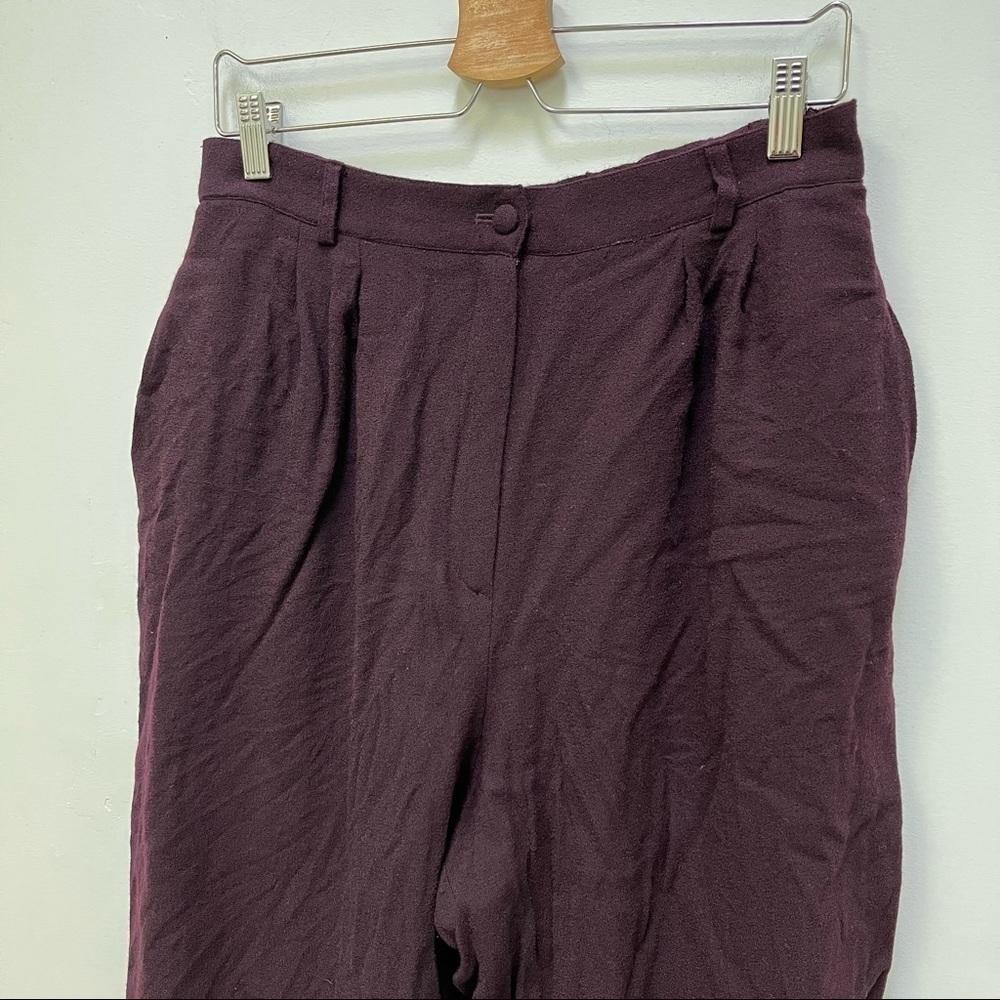 Liz Claiborne Women's Purple Trousers